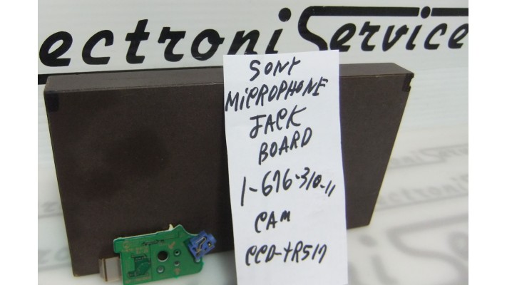 Sony 1-676-310-11 microphone jack board